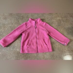 The Children's Place Pink Fleece Full Zip Jacket,Size 5T
